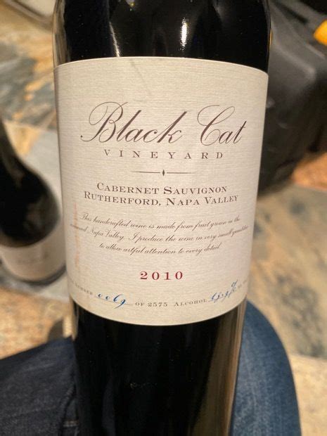 Black Cat Vineyard Cabernet Sauvignon Winemaker S Reserve