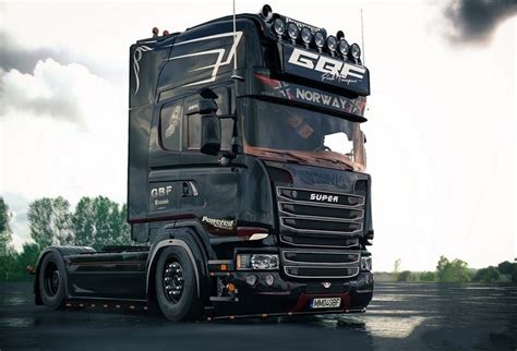 ets 2 Scania Ghost V8 Open Pipe Crackle 1 30 x v 2 5 Sound Mod für