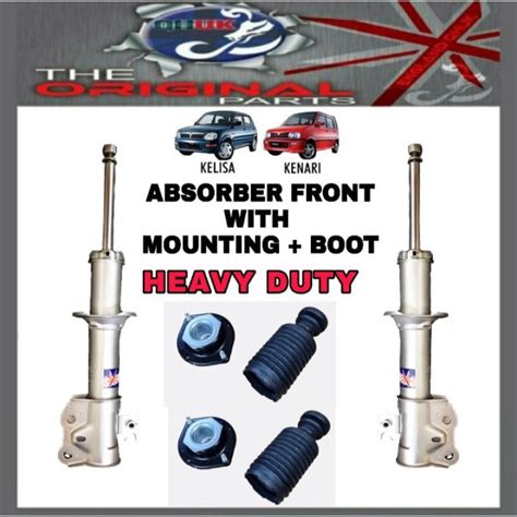 Kyb Rs Ultra Same Qhuk Quality Perodua Kenari Kelisa Absorber Front Set