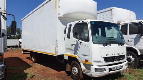 Mitsubishi Fuso Fighter Fk13 240 Box Trucks For Sale 2 Listings