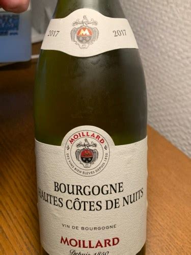 Moillard Bourgogne Hautes C Tes De Nuits Vivino