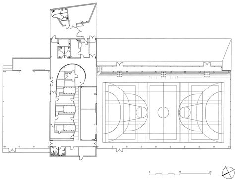 Gymnase et salle dentraînement Hérault Arnod architectures