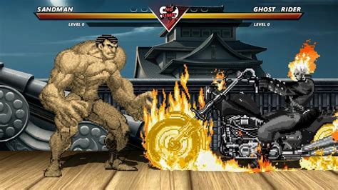 Sandman Vs Ghost Rider Highest Level Incredible Epic Fight