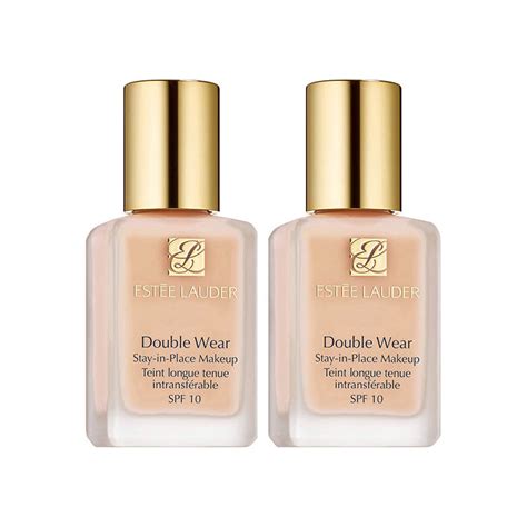 ESTEE LAUDER 雅詩蘭黛 Double Wear 持妝粉底液17 SPF10 PA 兩支裝 2 x 30ml 1W1 Bone