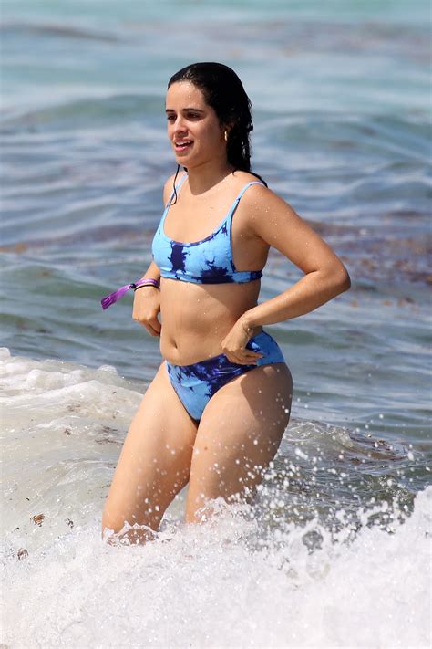 Bikini Beauty Camila Cabello Shows Her Big Latina Ass In A Small