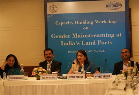 Capacity Building Workshop On Gender Mainstreaming At Indias Land