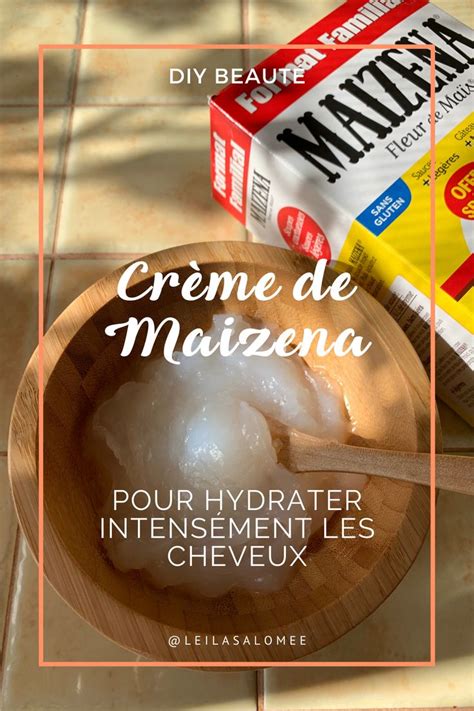 La Cr Me De Ma Zena Pour Hydrater Les Cheveux Boucl S Masque