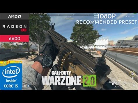 Call Of Duty Warzone 2 0 RX 6600 8GB With I5 12400F 1080p