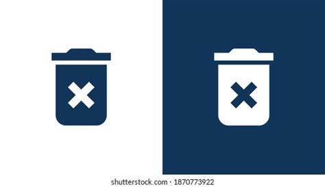 No Trash Can Sign Icon Vector Stock Vector Royalty Free