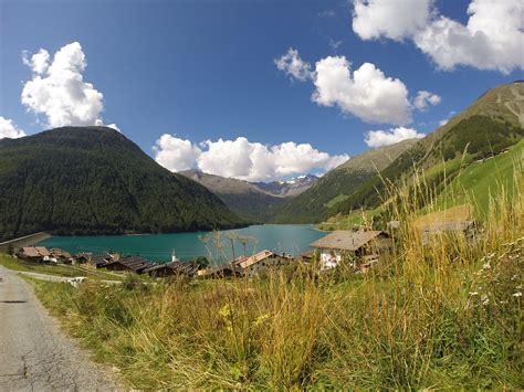 Rund Um Den Vernagt Stausee Lago Di Vernago Im Schnalstal GPS