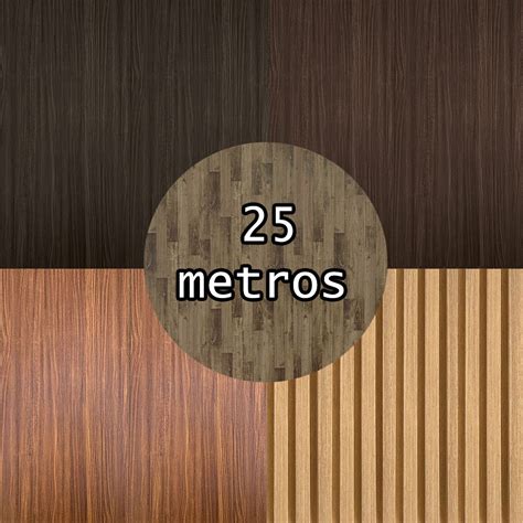 Papel De Parede Adesivo Madeiras Variadas 3D 25 METROS X 45CM Shopee