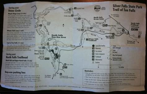 Silver Falls State Park Campground Map