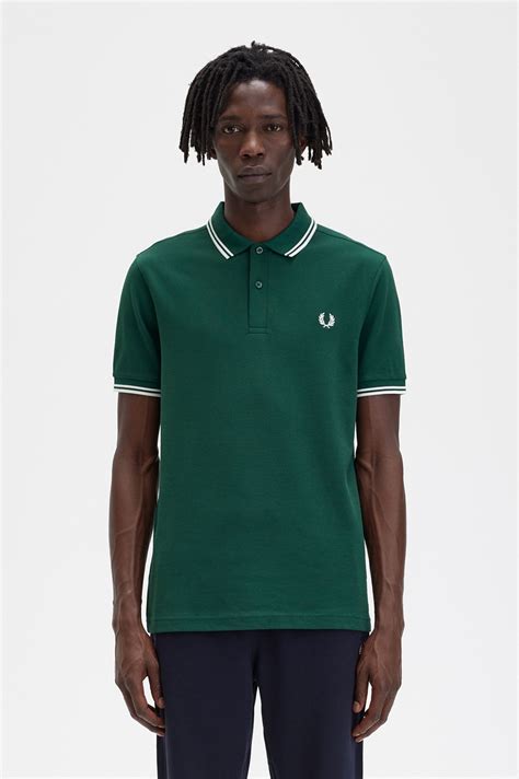 M3600 Ivy Snow White Snow White The Fred Perry Shirt Mens