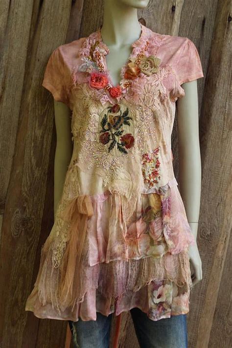 Reserved Nostalgia Tunic Ii Tattered Laces Shabby Etsy Ireland