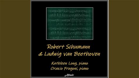 Novelletten In F Sharp Minor Op No Sehr Lebhaft Youtube