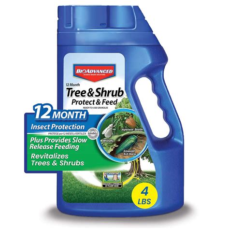 Bayer Advanced 701900 12 Month Tree And Shrub Protect And Feed Granules