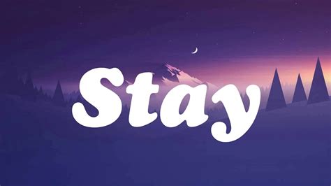 The Kid Laroi - Stay (Lyrics) - Lyric Lingo - YouTube