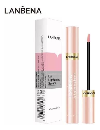 Serum Gloss Humectante Aclarante De Labios Lanbena Original Meses Sin