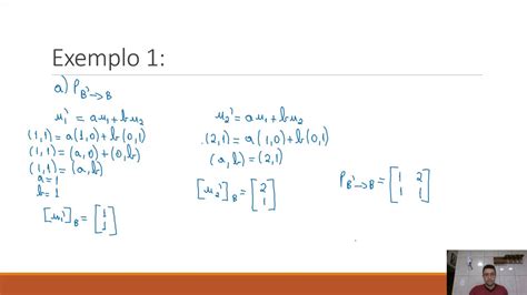 Aula 30 Mudança de bases exemplos 1 e 2 YouTube