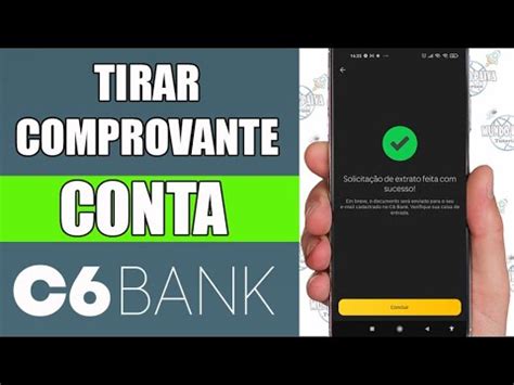 Comprovante De Conta C Bank Passo A Passo Youtube