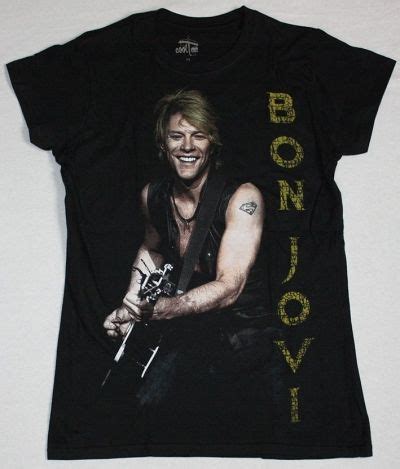 Rock T Shirts Band Shirts Bon Jovi Shirts Black Lady Tokio Hotel