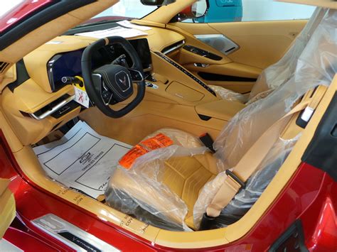 2021 Corvette Convertible in Red Mist and Natural Dipped Interior ...