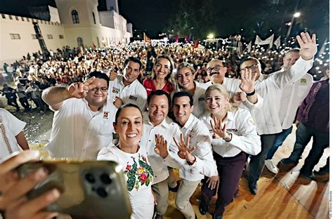 Promete Claudia Sheinbaum Ampliar El Tren Maya A Puerto Progreso