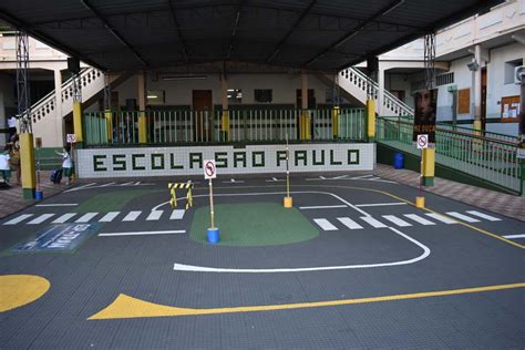 Transitolândia é inaugurada na Escola São Paulo educação de