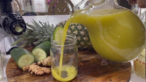 How To Detox And Rejuvenate With Pineapple Cucumber Ginger Lime Lesson 3 The Raina’s Kitchen