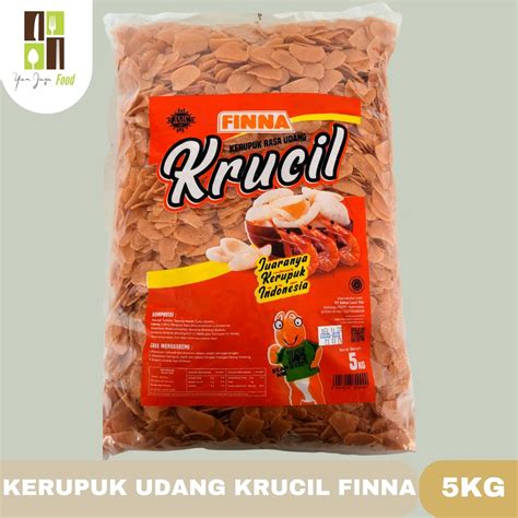 Jual Finna Kerupuk Rasa Udang Krucil 5kg Shopee Indonesia