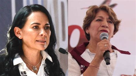 Debate Edomex Alejandra Del Moral Y Delfina G Mez Van Por Un