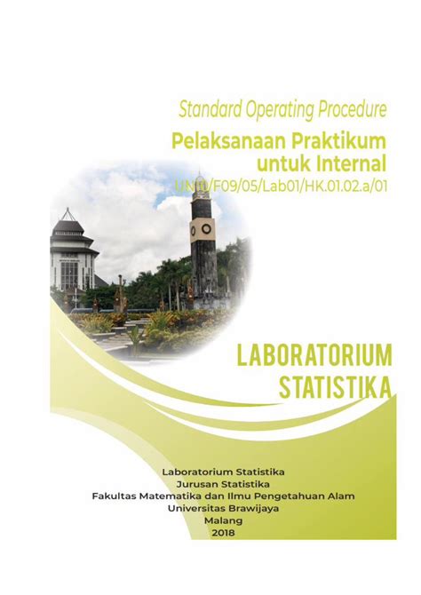 PDF Standard Operating Procedure SOP Pelaksanaan Praktikum Layanan