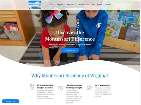 Montessori Academy of Virginia – The Preschool Directory