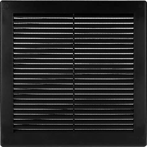 Vent Systems X Inch Black Soffit Vent Cover Flat Square Air