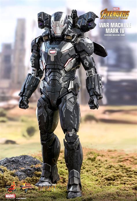 Action Figure Máquina de Combate War Machine Mark IV Vingadores