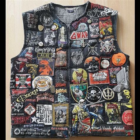 Michael From Germany Battlejacket Metalpatches Metaljacket Kutte