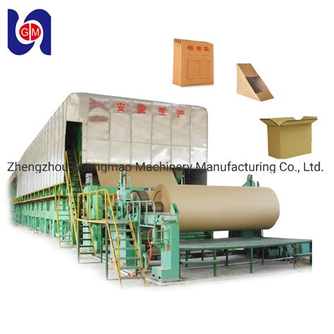 High Efficiency Kraft Linerboard Fluting Corrugated Paper Making