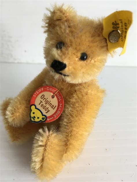 Steiff Original Teddy Bear Circa 1950 S 3 1 2 Inch Mint Etsy