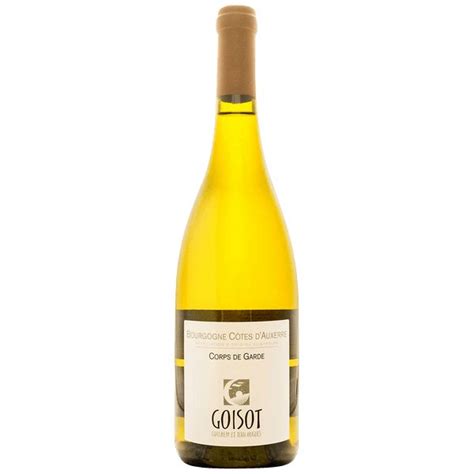 Corps de Garde blanc Bourgogne Côtes d Auxerre Domaine Goisot Clos 3 4