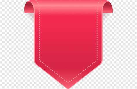 Red Banner Illustration Arrow Sales Promotion Scroll Rectangle