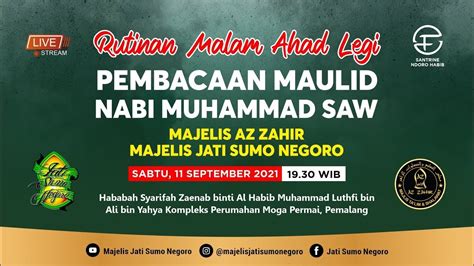 Live Majelis Jati Sumo Negoro Rutinan Malem Ahad Legi Youtube