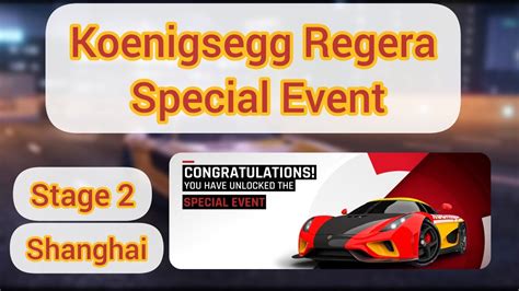 Asphalt Koenigsegg Regera Special Event Stage Mercedes Amg