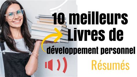 Top 10 des meilleurs livres de développement personnel Avec un bon