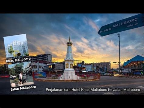 Desk Cam Perjalanan Dari Hotel Khas Malioboro Ke Jalan Malioboro