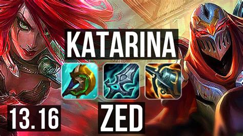 KATA Vs ZED MID 9 Solo Kills 800 Games Legendary 900K Mastery