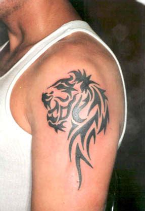 Tribal Lion Tattoo - Tattoos Life Style