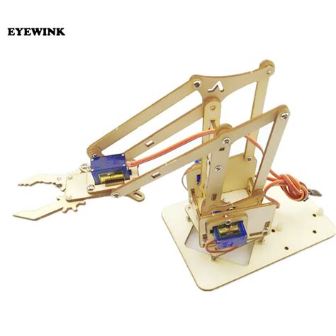 DIY Acrylic Robot Claw Gripper Kit Manipulator Robotic Arm Hand Claw ...