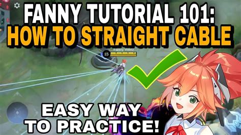 Fanny Tutorial How To Straight Cable Learn In Less Than Minutes