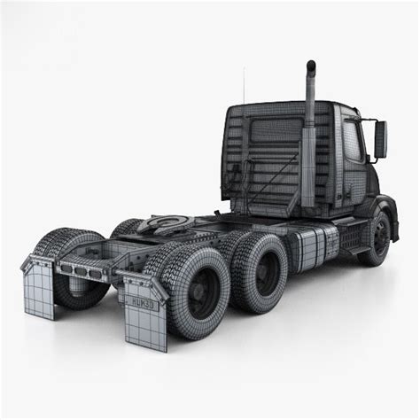 Camión tractor Volvo VNL 300 2011 Modelo 3D 149 3ds c4d fbx