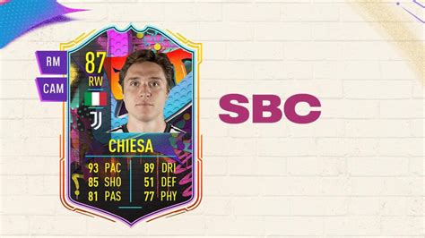 Fifa Sbc Federico Chiesa Fuori Ruolo La Carta Out Of Position Dell